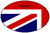 Part of an incorrectly-drawn Union Jack